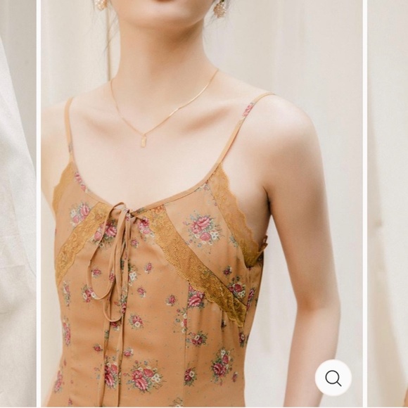 SIMPLE RETRO LINDY ROSE NICK DRESS - Picture 4 of 4